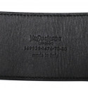 Ceinture YSL large vernie noire