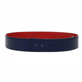 Ceinture HERMES réversible T 75 sans boucle