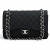 Jumbo CHANEL jersey noir