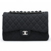 Jumbo CHANEL jersey noir