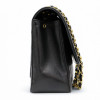 Sac CHANEL noir simple rabat