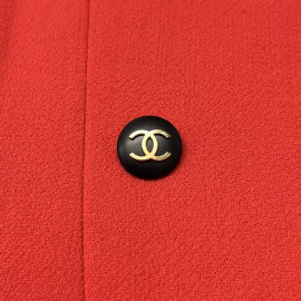 Robe CHANEL rouge glamour