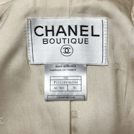 Veste T36 CHANEL lin exru