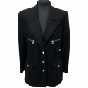 Veste CHANEL 1992 vintage T42 noire