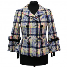 Veste CHANEL tweed multicolore