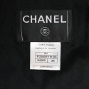 Veste CHANEL T38 tweed noir