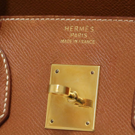 Birkin 35 HERMES Epsom gold