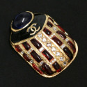 Broche CHANEL Scarabée Métiers d'art