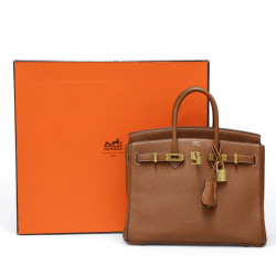 Birkin 25 HERMES gold togo