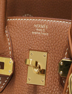 Birkin 25 HERMES gold togo