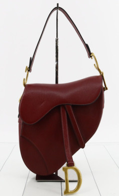 Sac saddle bordeaux DIOR vintage