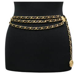 Ceinture CHANEL chaine triple