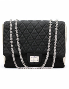 sac 255 chanel noir et blanc