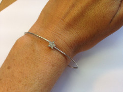 Bracelet "Étoile" par Kate Moss FRED diamants et or blanc