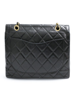 Sac classique CHANEL Couture noir