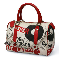 Sac Boston hardcore DIOR poison percé