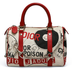 Sac Boston hardcore DIOR poison percé