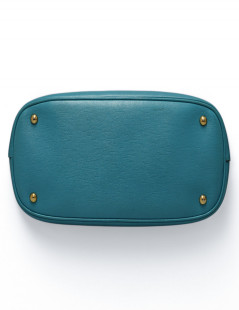 Sac Horsebit 1955 GUCCI cuir bleu turquoise