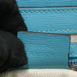 Sac Horsebit 1955 GUCCI cuir bleu turquoise