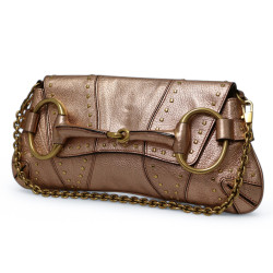 Sac GUCCI Horsebit par TOM FORD rose brillant