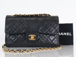 Sac CHANEL double flap 23cm