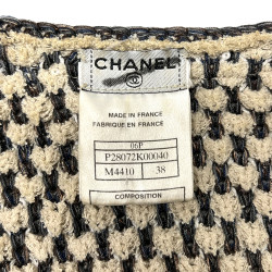 Cardigan CHANEL beige gris T38