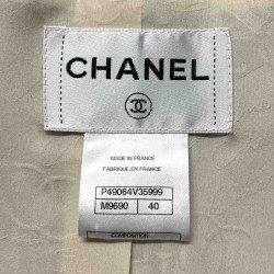 Veste longue CHANEL T40 beige