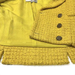 Veste CHANEL jaune T 36