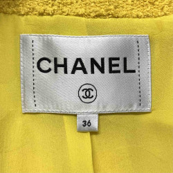 veste chanel jaune