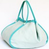 Sac de plage HERMES turquoise