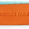 Sac de plage HERMES turquoise