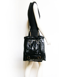 MIU MIU bag in black varnish