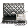 mini sac CHANEL matelassé noir