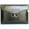 Pochette ordinateur CHRISTIAN DIOR en cuir noir