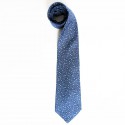 Reasons blue silk HERMES tie star