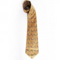 Brown tie HERMES reasons sailboats