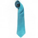 Green HERMES tie with birds that fly