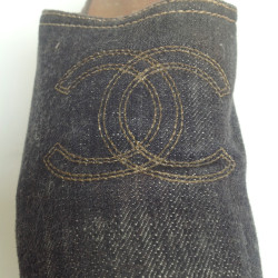 sabots CHANEL T 38 en jean 's 