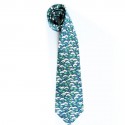 Nature printed HERMES tie