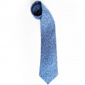 HERMES silk tie blue multicolored patterns