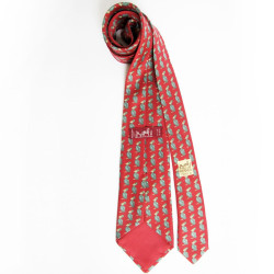 Tie red reasons HERMES pelicans