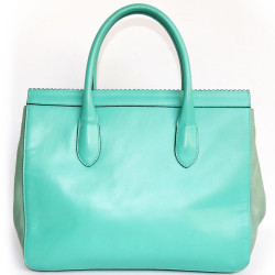 Sac ROCHAS  turquoise