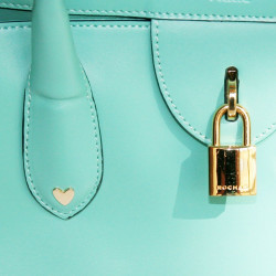 Sac ROCHAS  turquoise