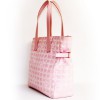 Sac CHANEL rose en toile