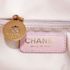 Sac CHANEL rose en toile