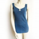 Blue tank CHANEL T42