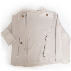 Gilet gris ISSEY MIYAKE