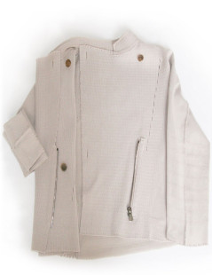 Gilet gris ISSEY MIYAKE