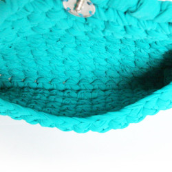 pochette turquoise SANS MARQUE