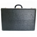 Black epi leather LOUIS VUITTON Alzer suitcase